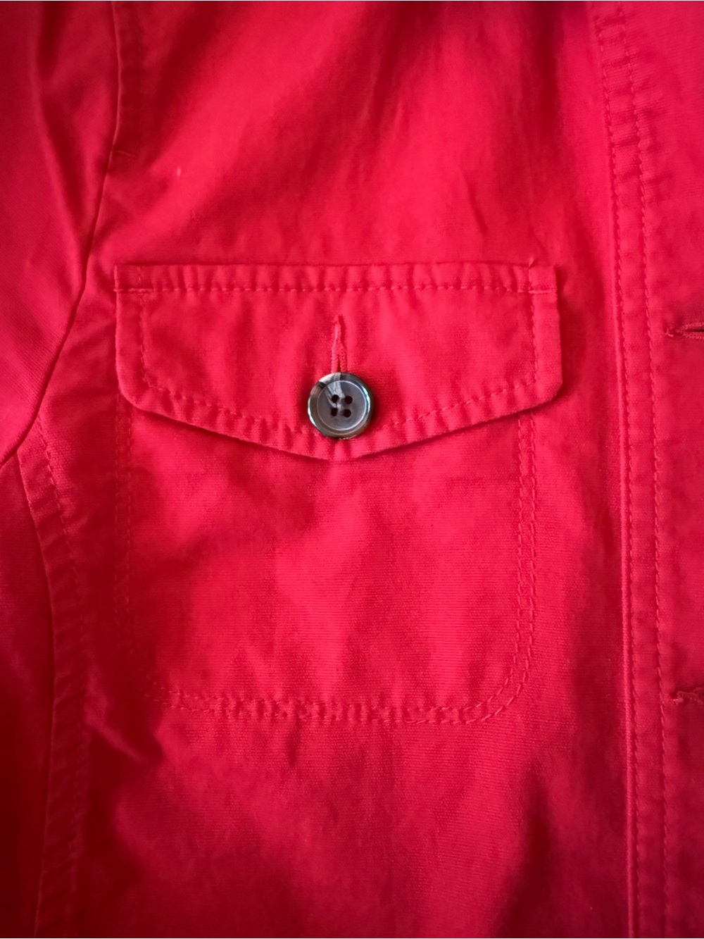 NWT Talbots 6P Petite Red Barn Coat - Picture 5 of 9